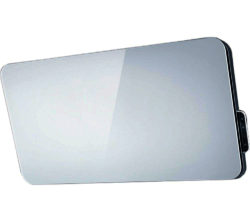ELICA  Fantasia 80 Chimney Cooker Hood - White Glass